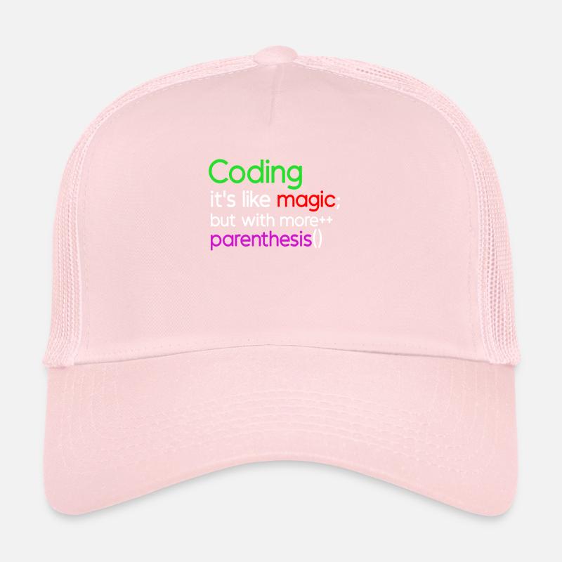 Chemise de programmation amusante Casquette trucker 