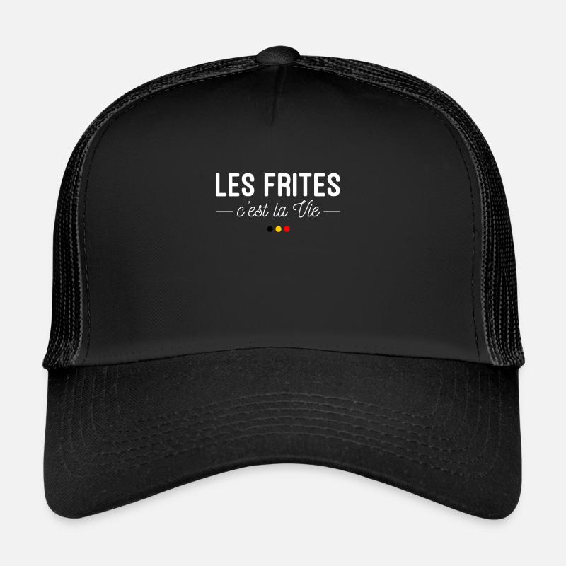 Les Frites, c'est la Vie ! Casquette trucker 