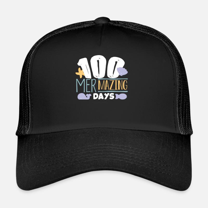 100 days school, 100 days smarter, school Trucker Cap