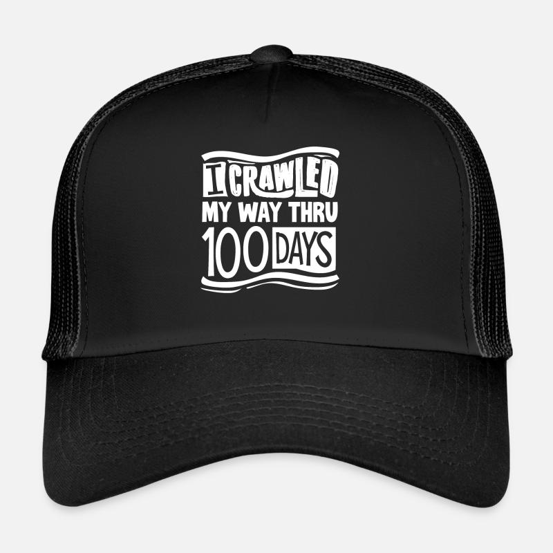 100 days school, 100 days smarter, school Trucker Cap