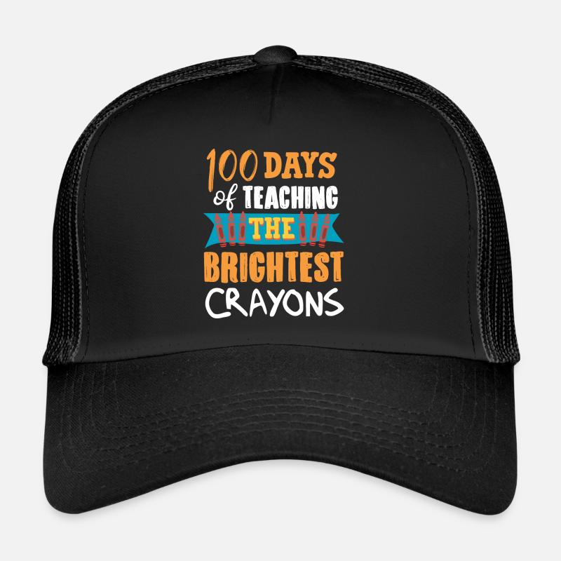 100 days school, 100 days smarter, school Trucker Cap
