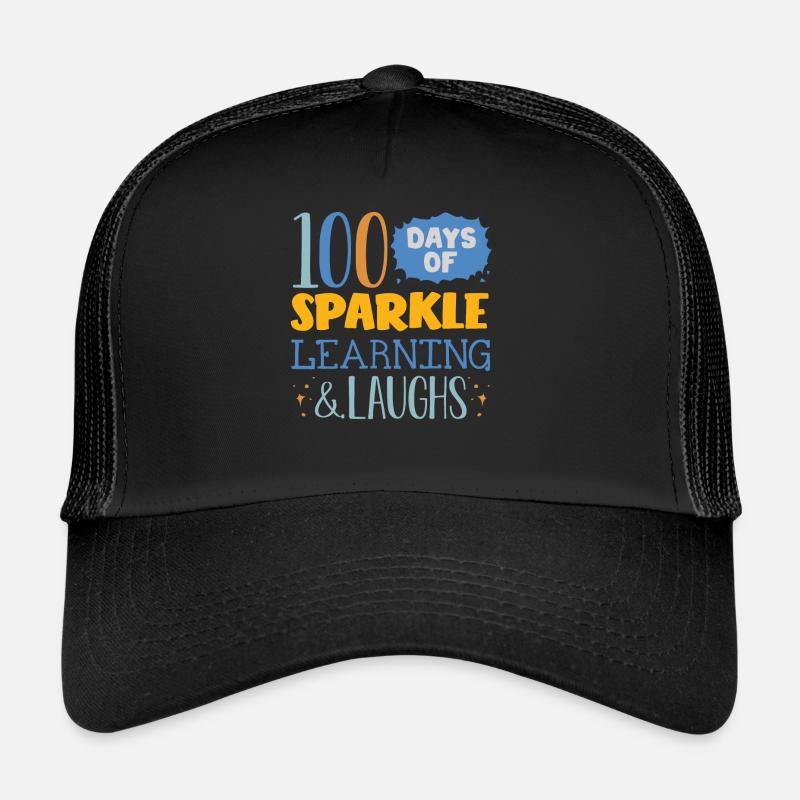 100 days school, 100 days smarter, school Trucker Cap