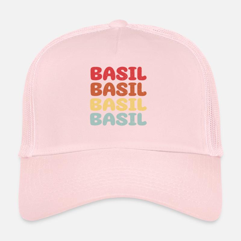 Basil font Trucker Cap