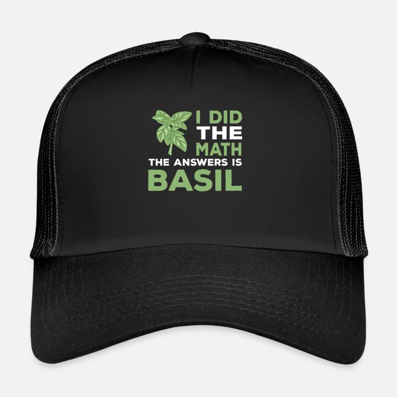 Drôle de conception de basilic Casquette trucker 