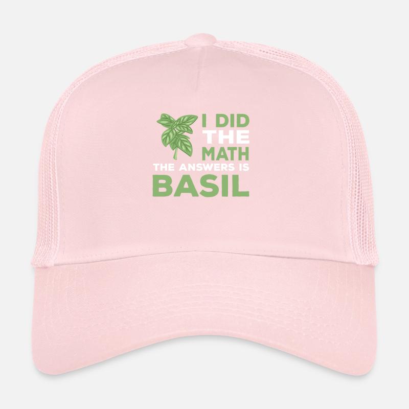 Funny basil design Trucker Cap