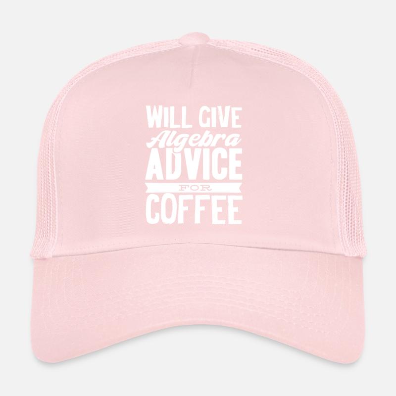 Algèbre, Analyse, Science, Mathématiques Casquette trucker 