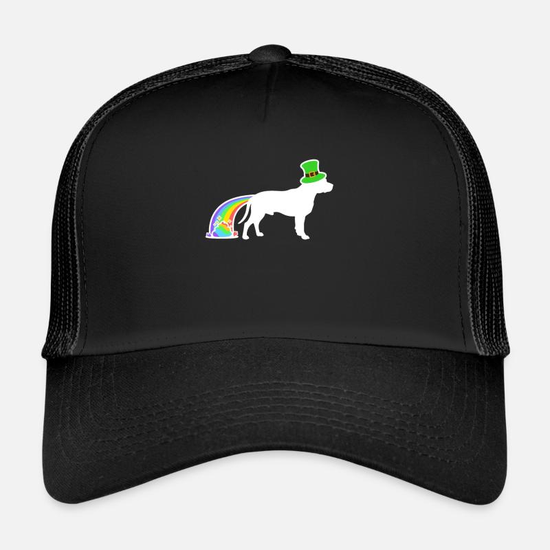 St. Patrick's Dog - Pit Bull Terrier Trucker Cap