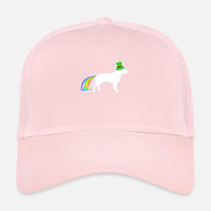 St. Patrick's Dog - Pit Bull Terrier Trucker Cap