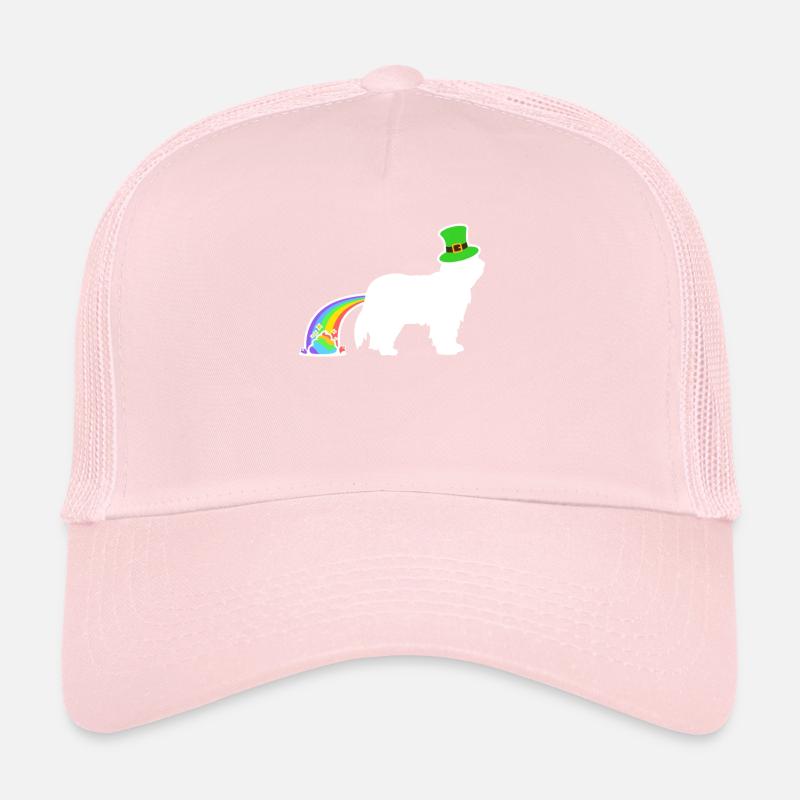 St. Patrick's Dog - Bearded Collie Trucker Cap