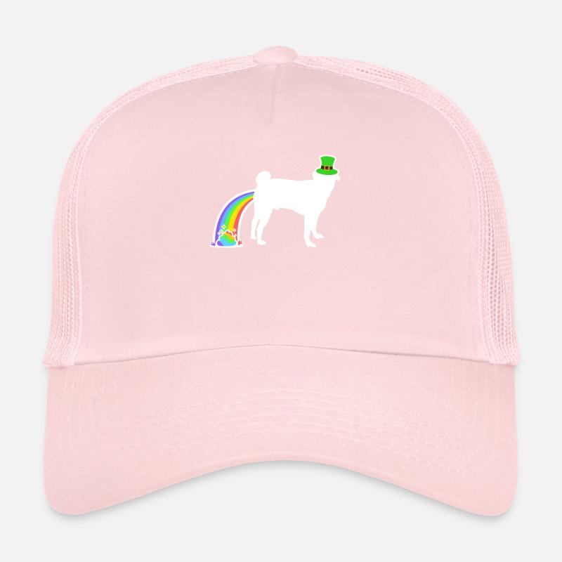 St. Patrick’s Dog - Puggle Casquette trucker 