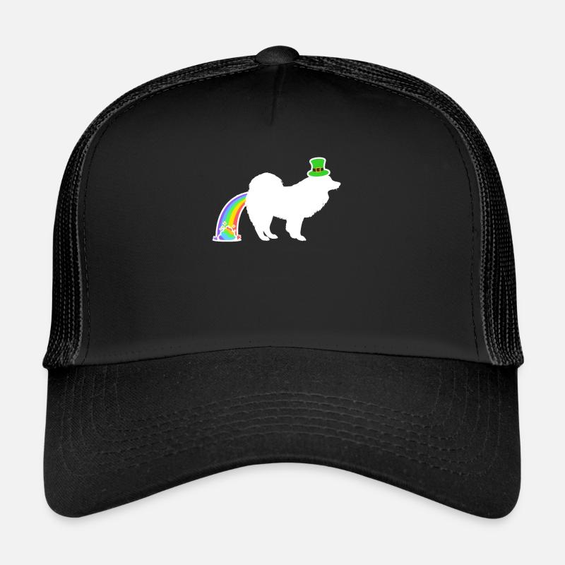 Le chien de Saint-Patrick - Samoyède Casquette trucker 