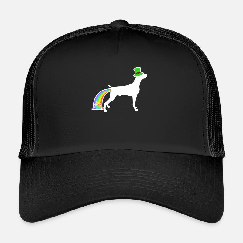 St. Patrick's Dog - Weimaraner Trucker Cap