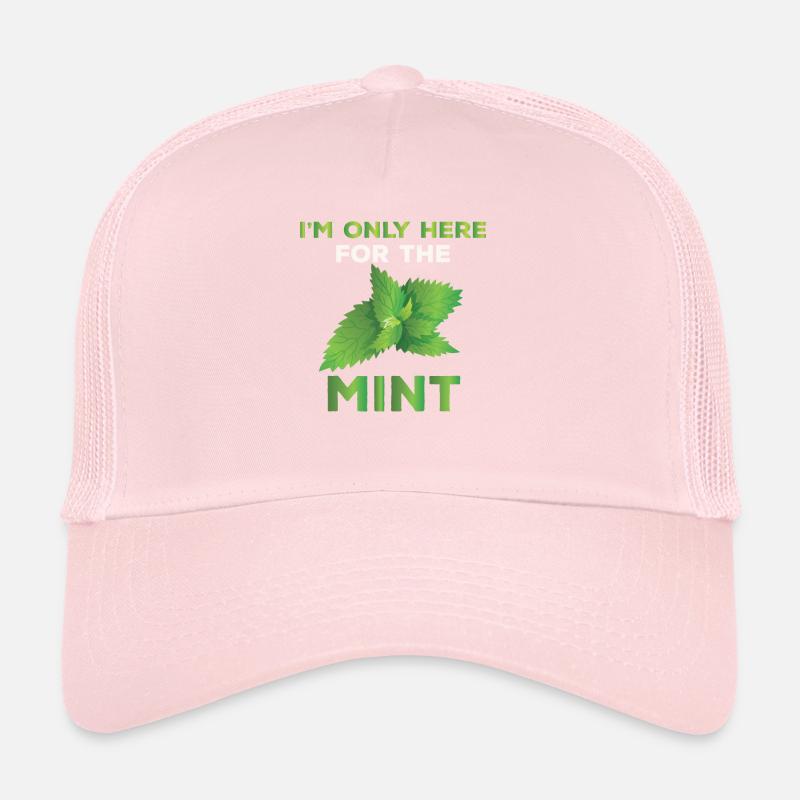 Funny Mint Lover Saying Trucker Cap