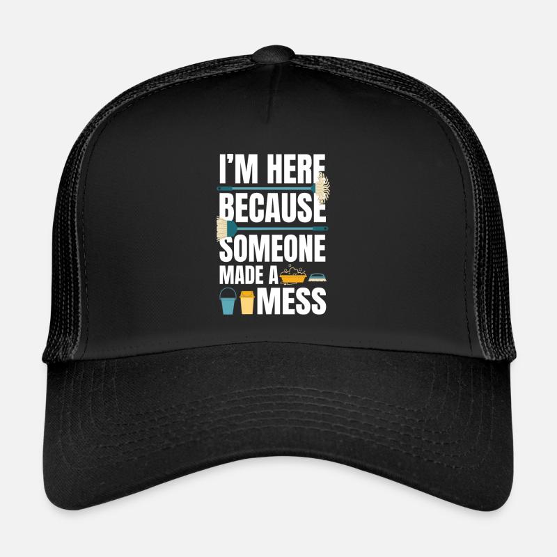 Funny Housekeeping Saying Trucker Cap