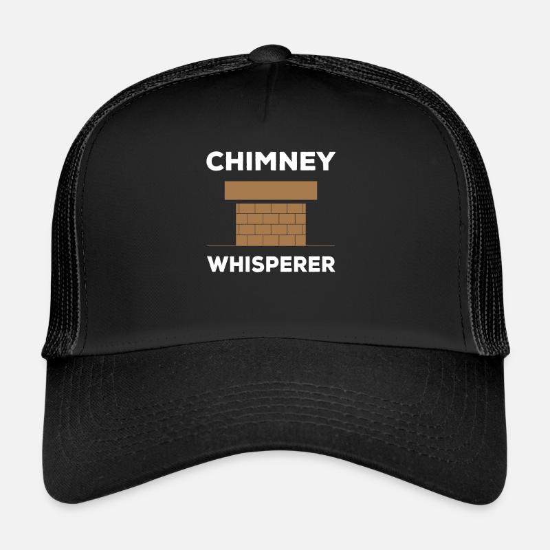 Cool Chimney Whisperer Chimney Sweep Trucker Cap