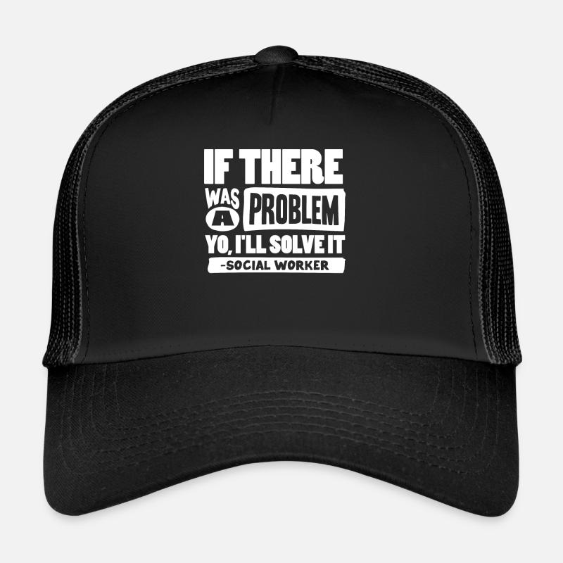 Travailleur social Casquette trucker 