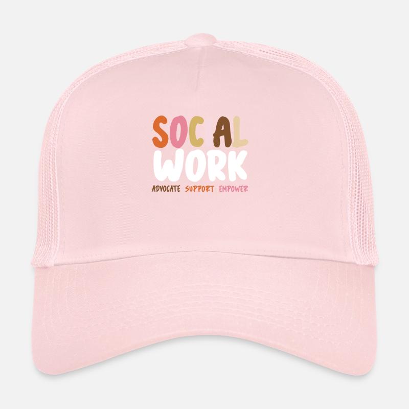 Travailleur social Casquette trucker 