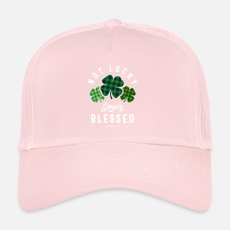 Not Lucky Simply B St Patricks Day Trucker Cap