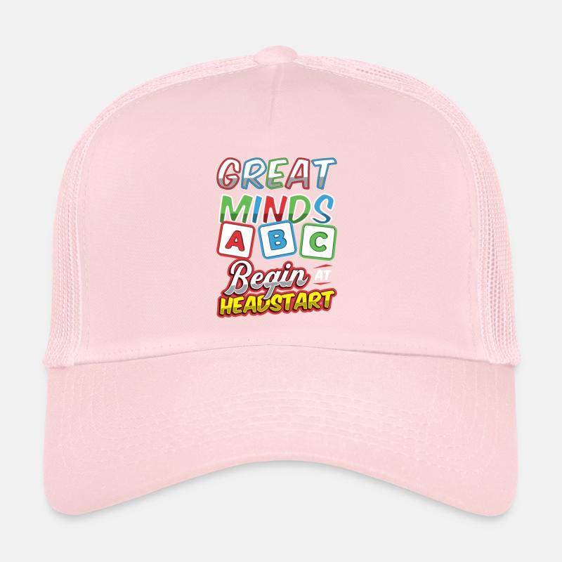 Great minds start at Headstart, ABCD Teacher Trucker Cap