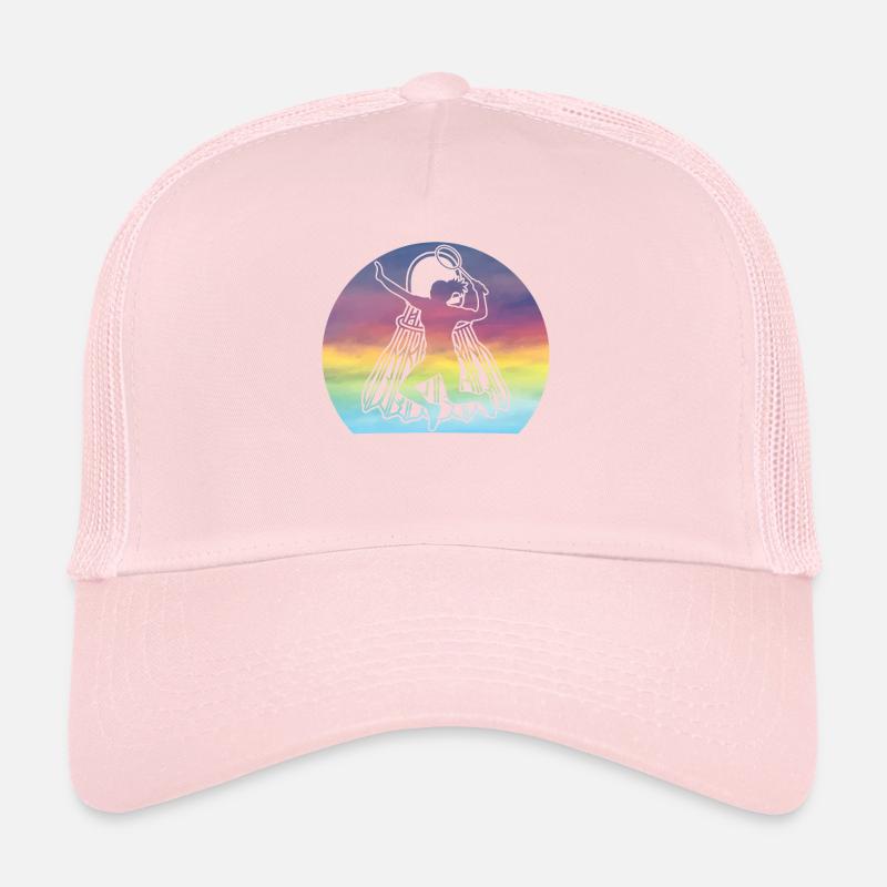 Badmintonspielerinnen Shuttlecock Mädchen Trucker Cap