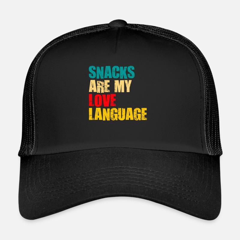 Snacks sind meine Liebessprache Trucker Cap