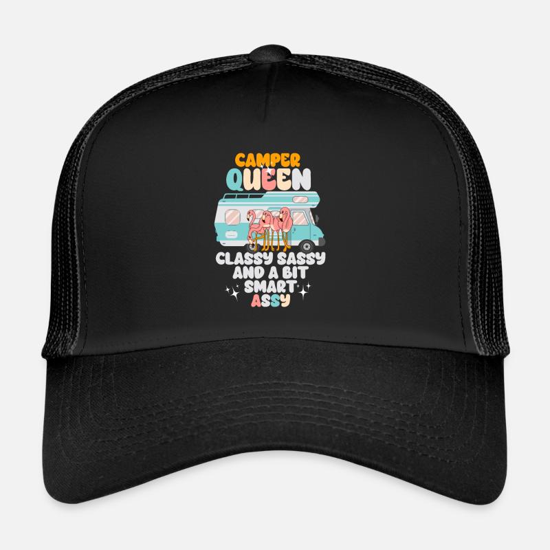 Camper Queen Classy Sassy Et Un peu Smart Assy Casquette trucker 