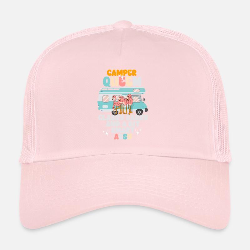 Camper Queen Classy Frech Und ein bisschen Smart Assy Trucker Cap