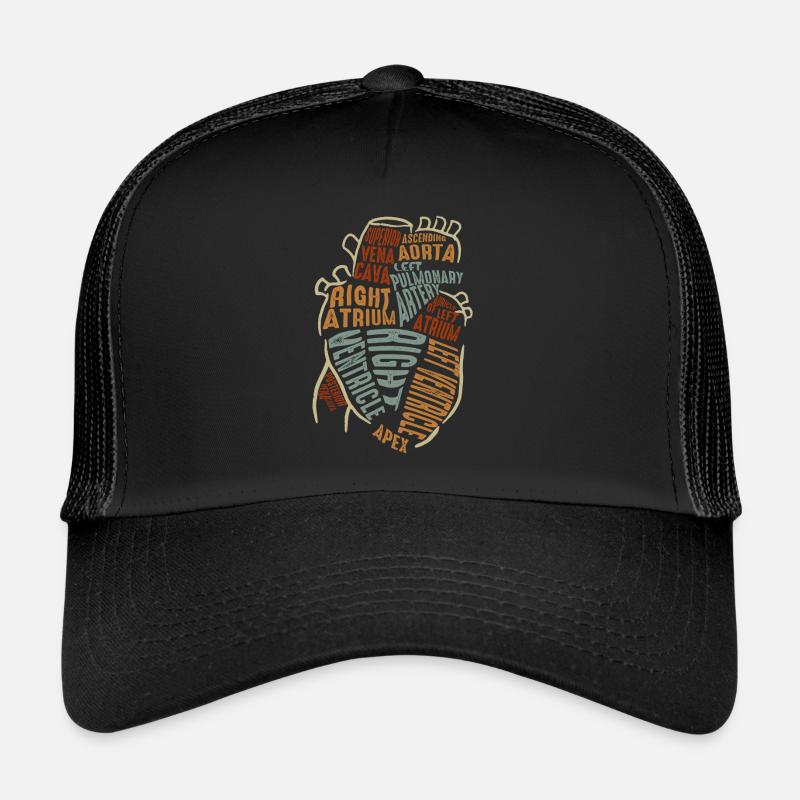 Parties du cœur Casquette trucker 