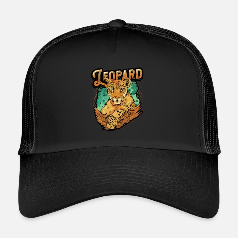 Leopard Lover Leopard Print Trucker Cap
