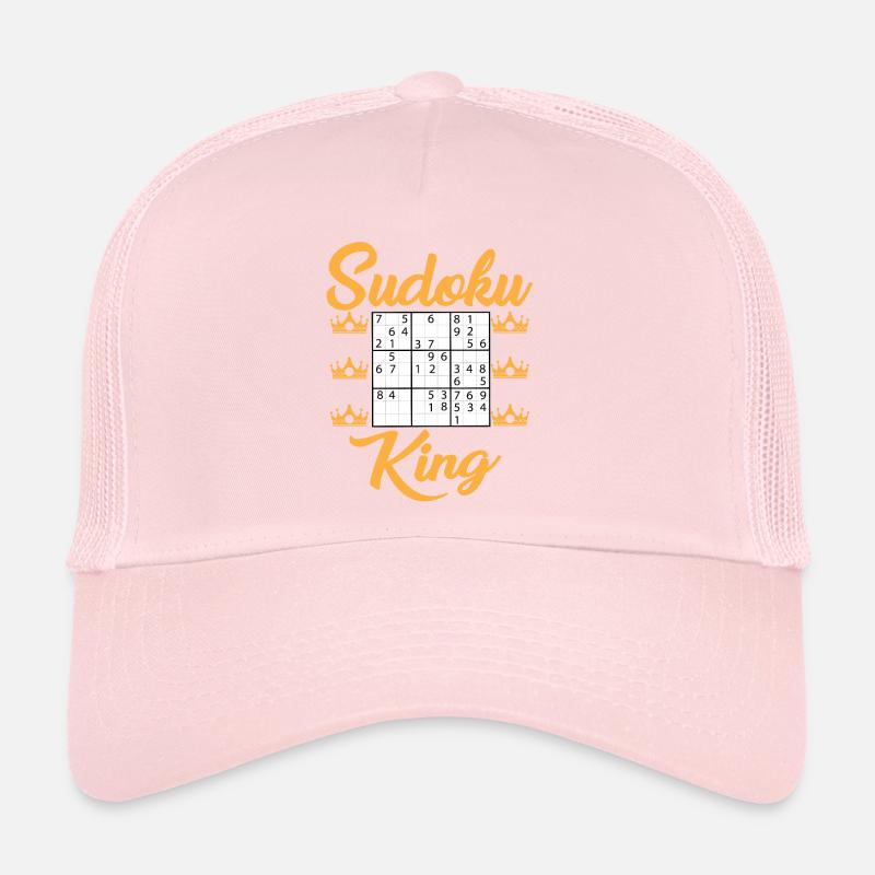 Roi Sudoku Casquette trucker 