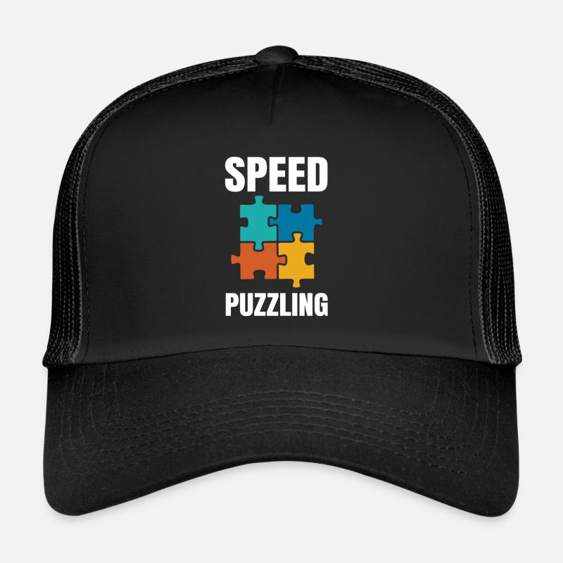 Speed Puzzling Trucker Cap