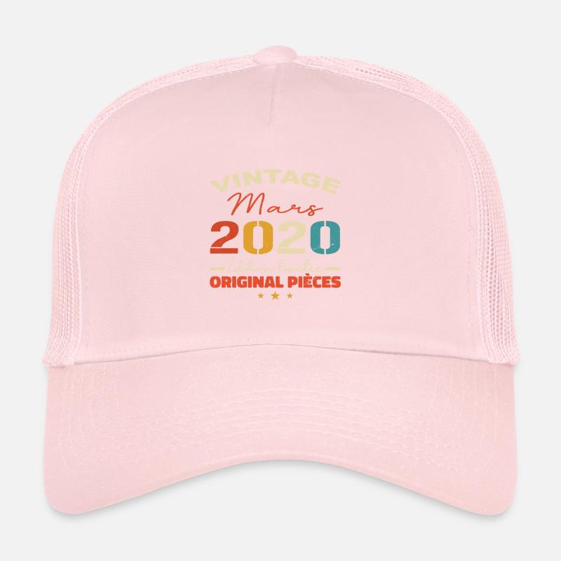 Mars 2020 anniversaire 2020 légendes Mars Casquette trucker 