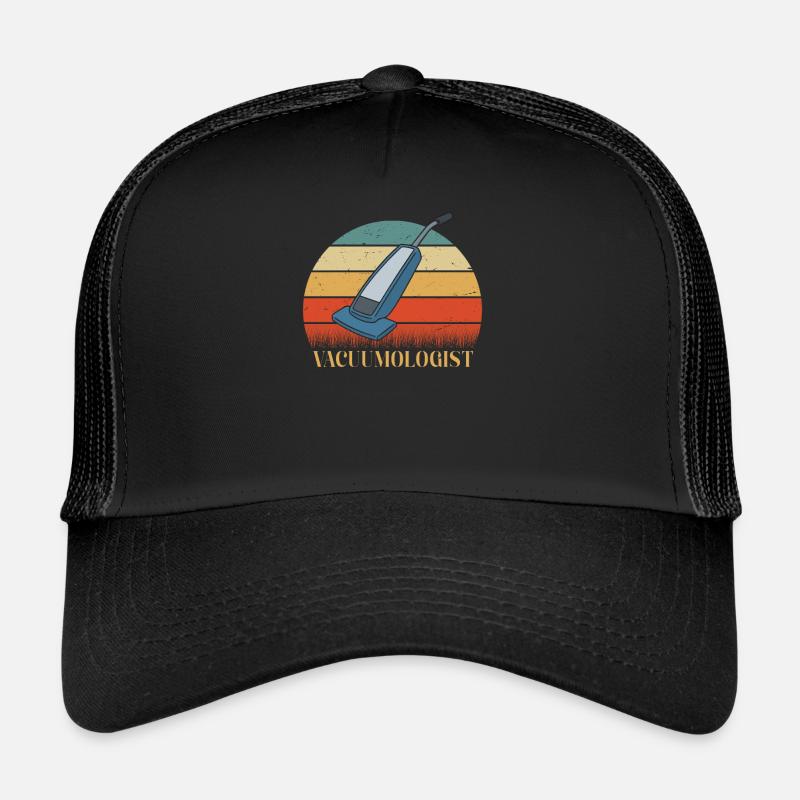 Staubsauger Staubsauger - Trucker Cap - Schwarz/Schwarz
