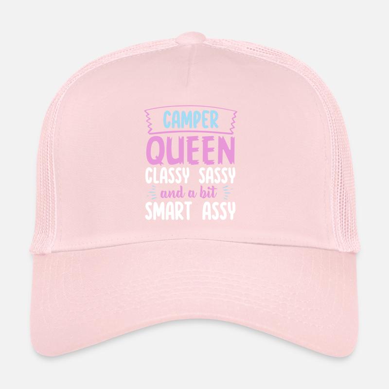 Camper Queen Classy Frech Und ein bisschen Smart Assy Trucker Cap