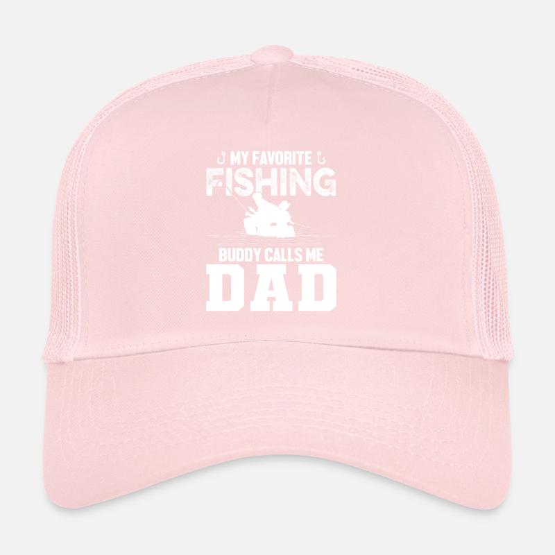 Mon compagnon de pêche préféré m’appelle Papa 1 - Casquette trucker 