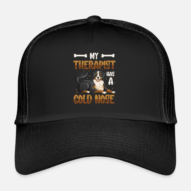 My therapist has a cold nose, dog lover Trucker Cap
