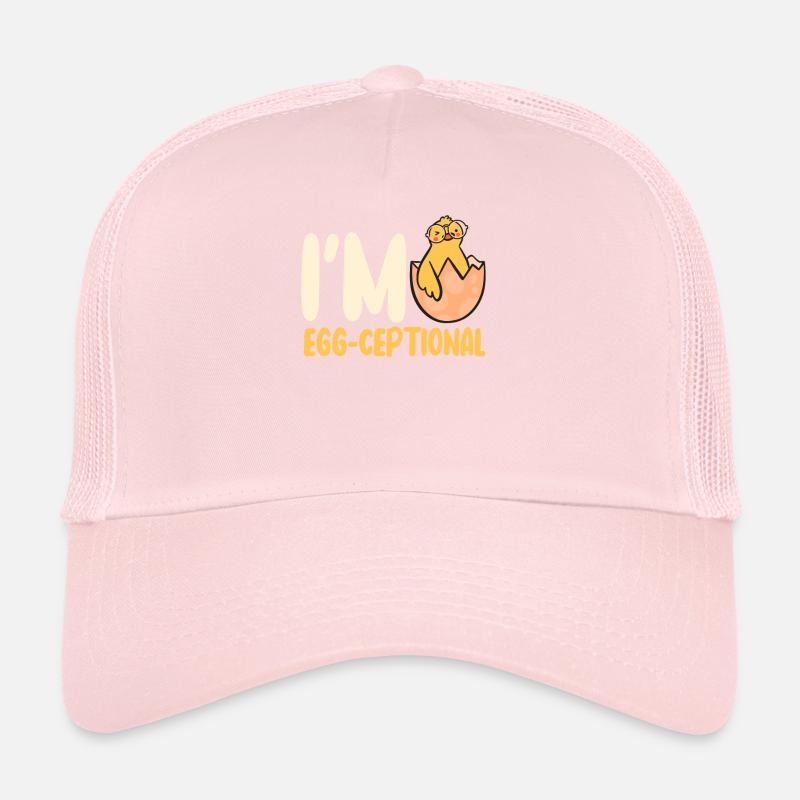Je suis Egg-Ceptional Casquette trucker 