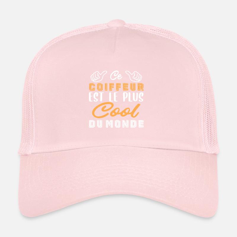 Ce Coiffeur est Le Plus Cool Du Monde Casquette trucker 