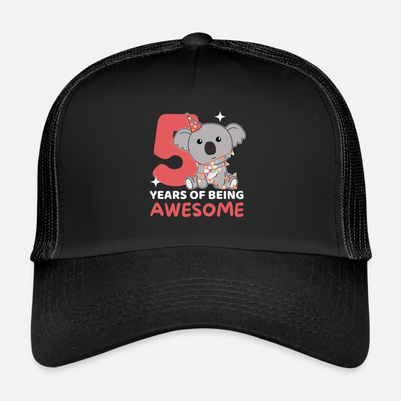 Koala pour les 5 ans Enfants de cinq ans Casquette trucker 