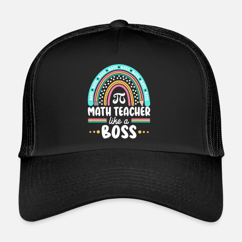 Humour Prof de Maths Comme Boss Des Mathématiques Casquette trucker 