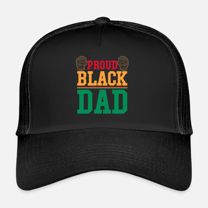 Père Africain Afrique Roi Afro Pride Casquette trucker 