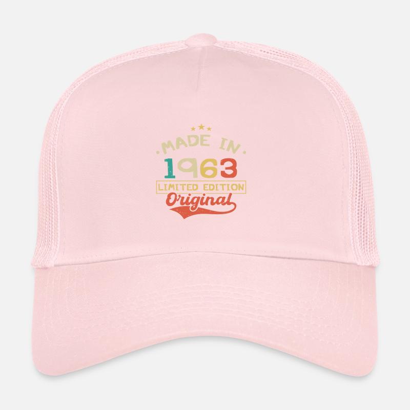 Made in 1963 | Limited Edition 1963 | Original Casquette trucker 
