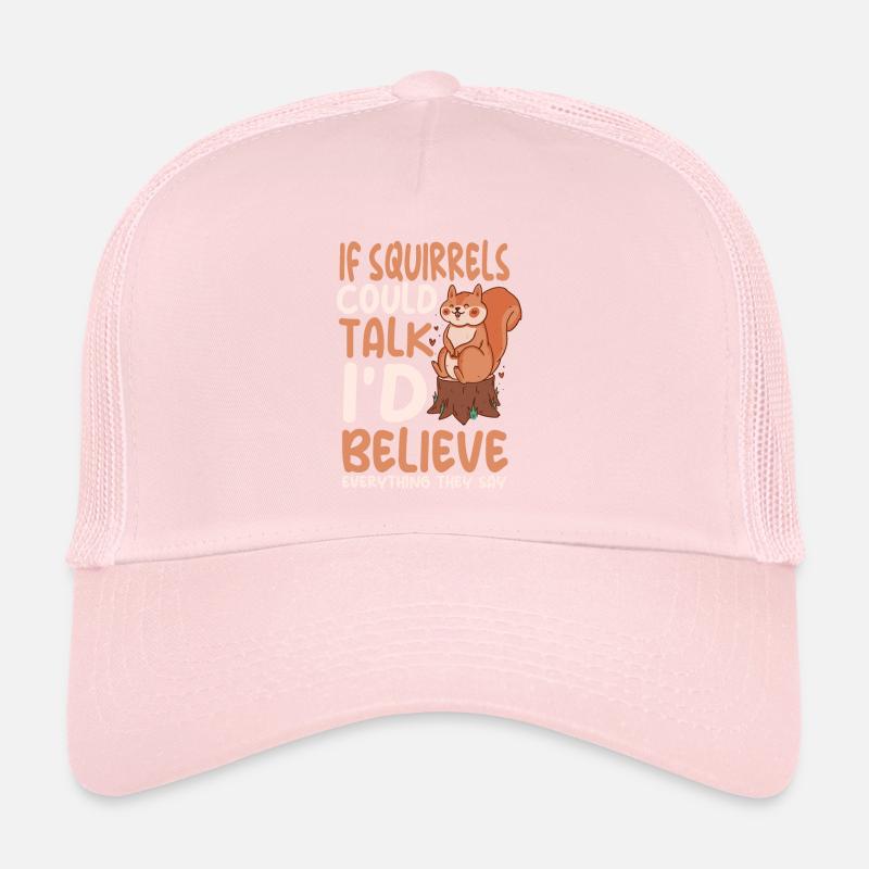 Lustiger Eichhörnchen Spruch Trucker Cap
