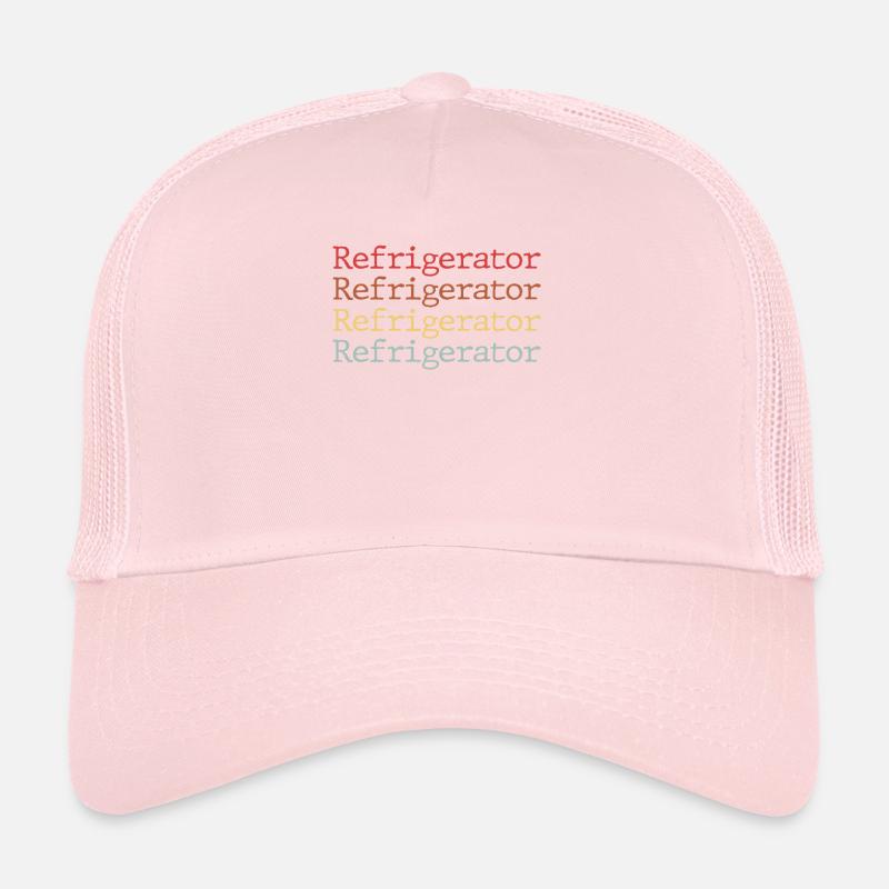 Refrigerator lettering Trucker Cap