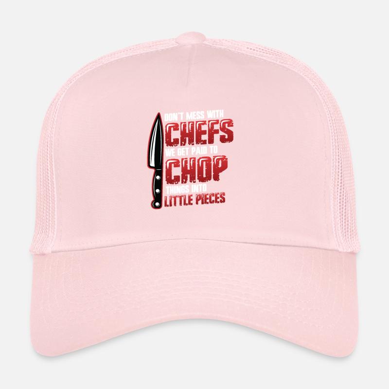 Ne plaisantez pas avec le chef Casquette trucker 