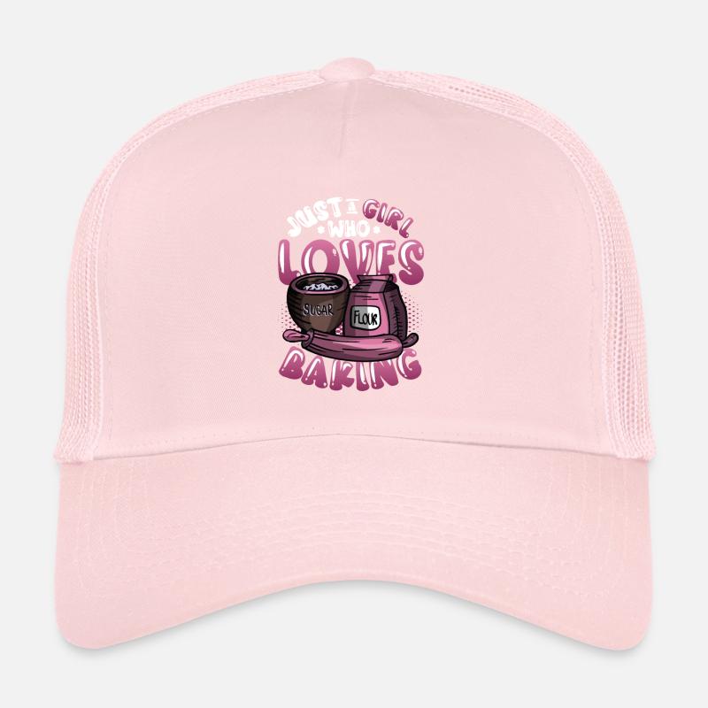 Nur ein Mädchen das backen liebt Trucker Cap