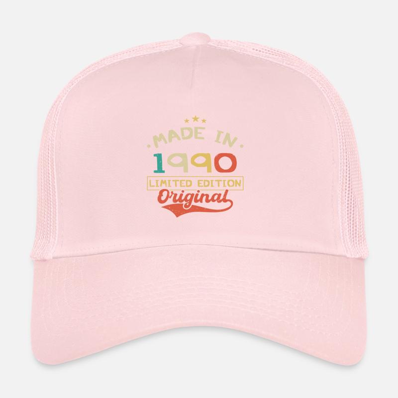 Made in 1990 | Limited Edition 1990 | Original Casquette trucker 