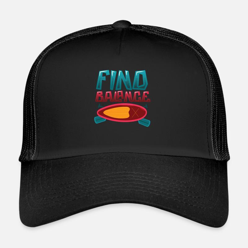 Finding balance Trucker Cap