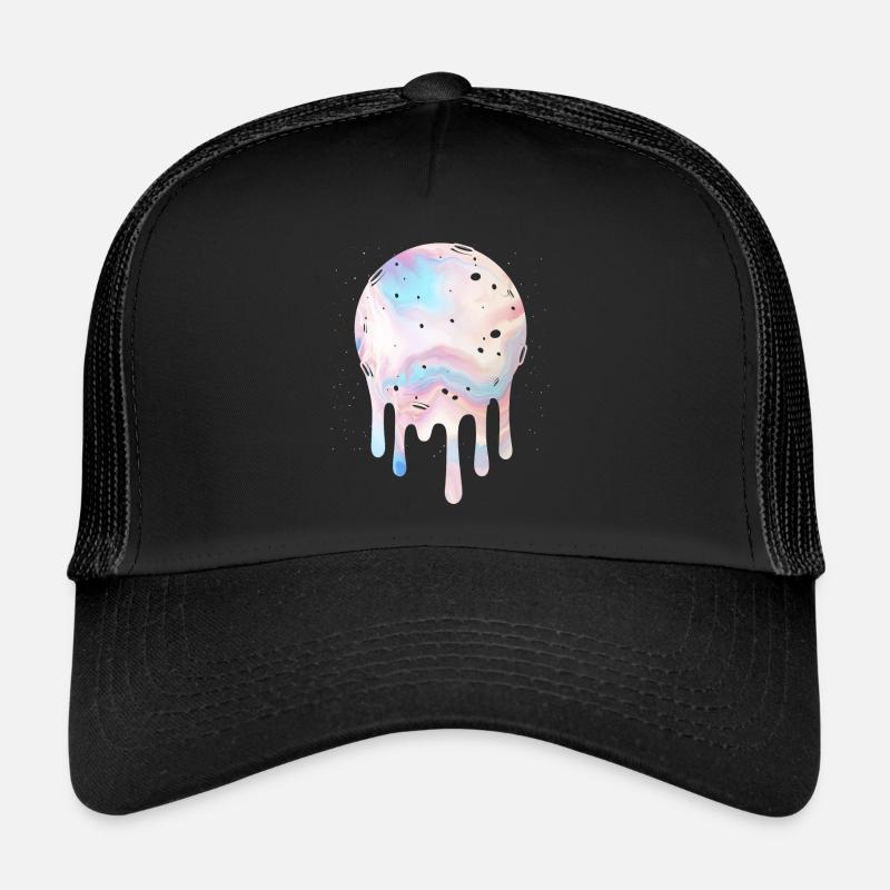 Moon Kawaii Sorcière Pastel Goth Casquette trucker 