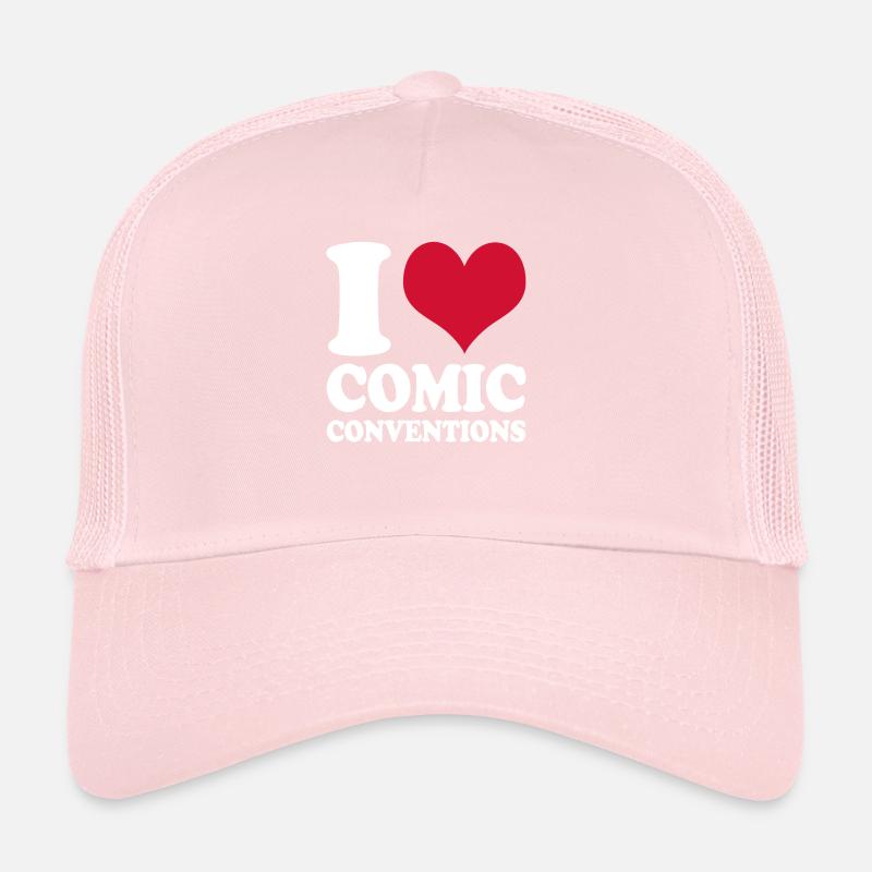 Comic Fair J’adore les conventions de la bande dessinée Casquette trucker 